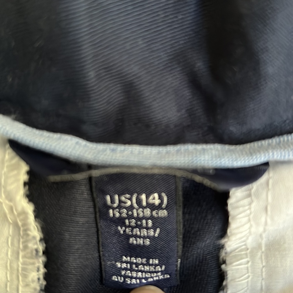 Lands End Boys Uniform Pants Navy Size 14 & 14S & 12S - Picture 5 of 9